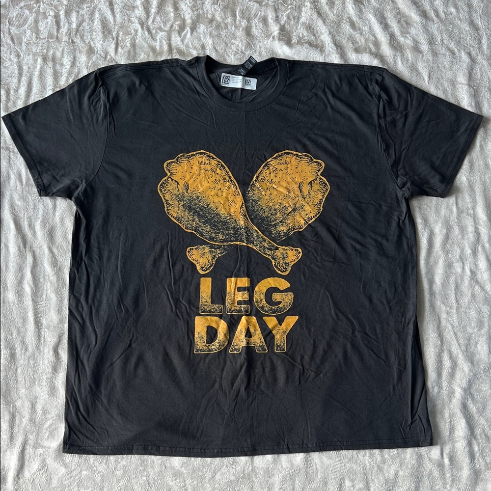 Anvil Dark Grey Graphic T-Shirt